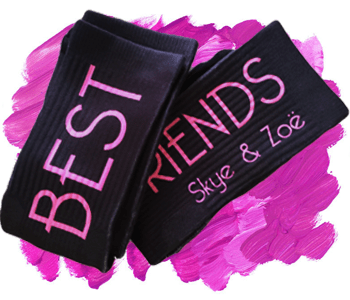 Custom BFF Socks