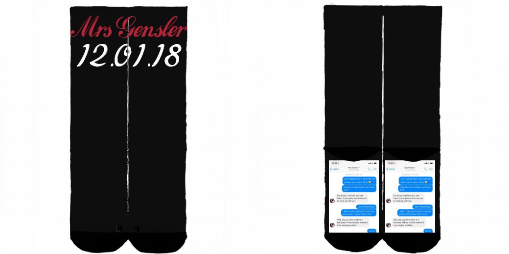 Custom Knee High Socks