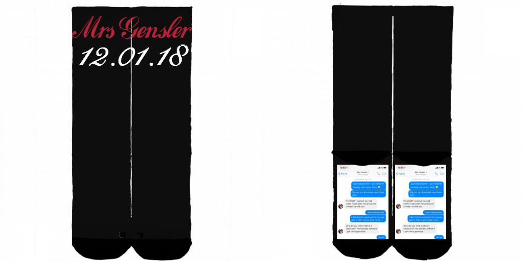 Custom Knee High Socks