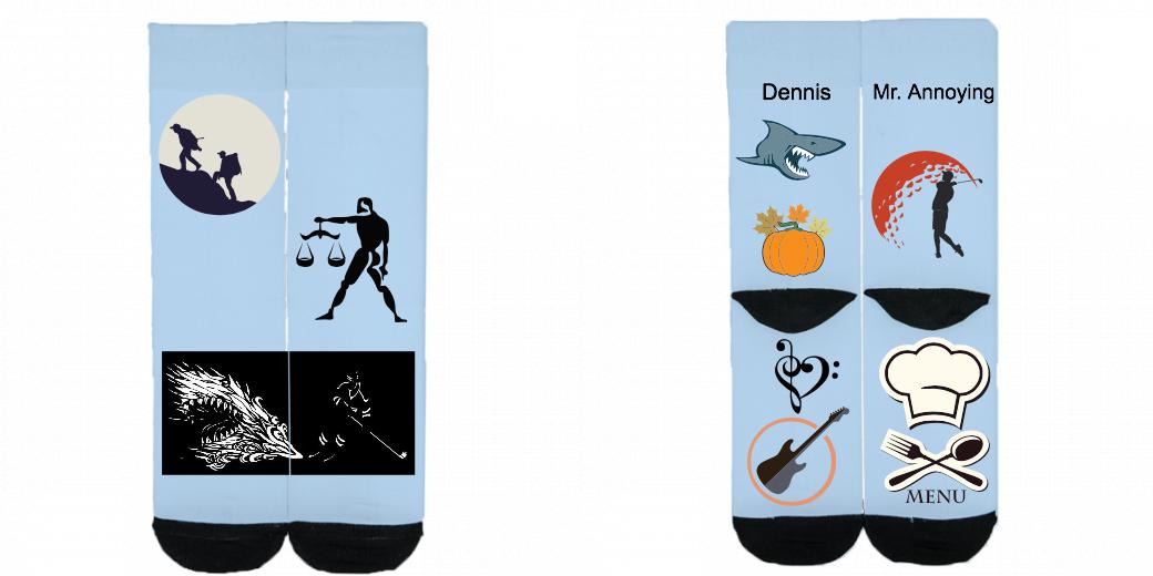 Custom Dress Socks