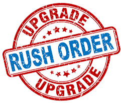 3 BUSINESS DAY RUSH ORDER
